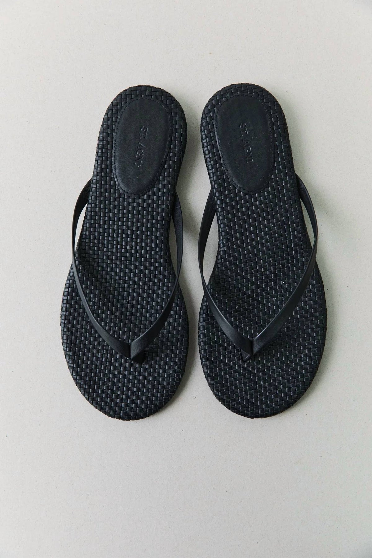St. Agni - Women's Woven Flip Flop Sandals