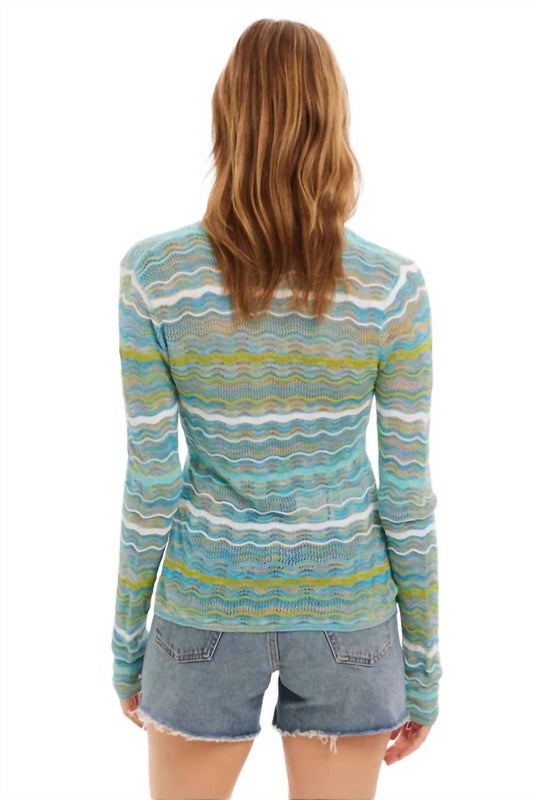 Allison New York - Colleen Semi-sheer Cardigan