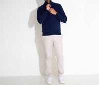 Abacus Sportswear Us - Liffin Knitted Half-zip Windstopper Sweater