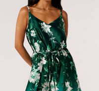 Apricot - Floral Ombre Midi Dress
