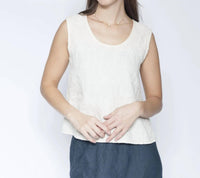 Alembika - Button Back Tank Top