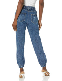 Blanknyc - Women's French Terry Printed Jogger Jeans