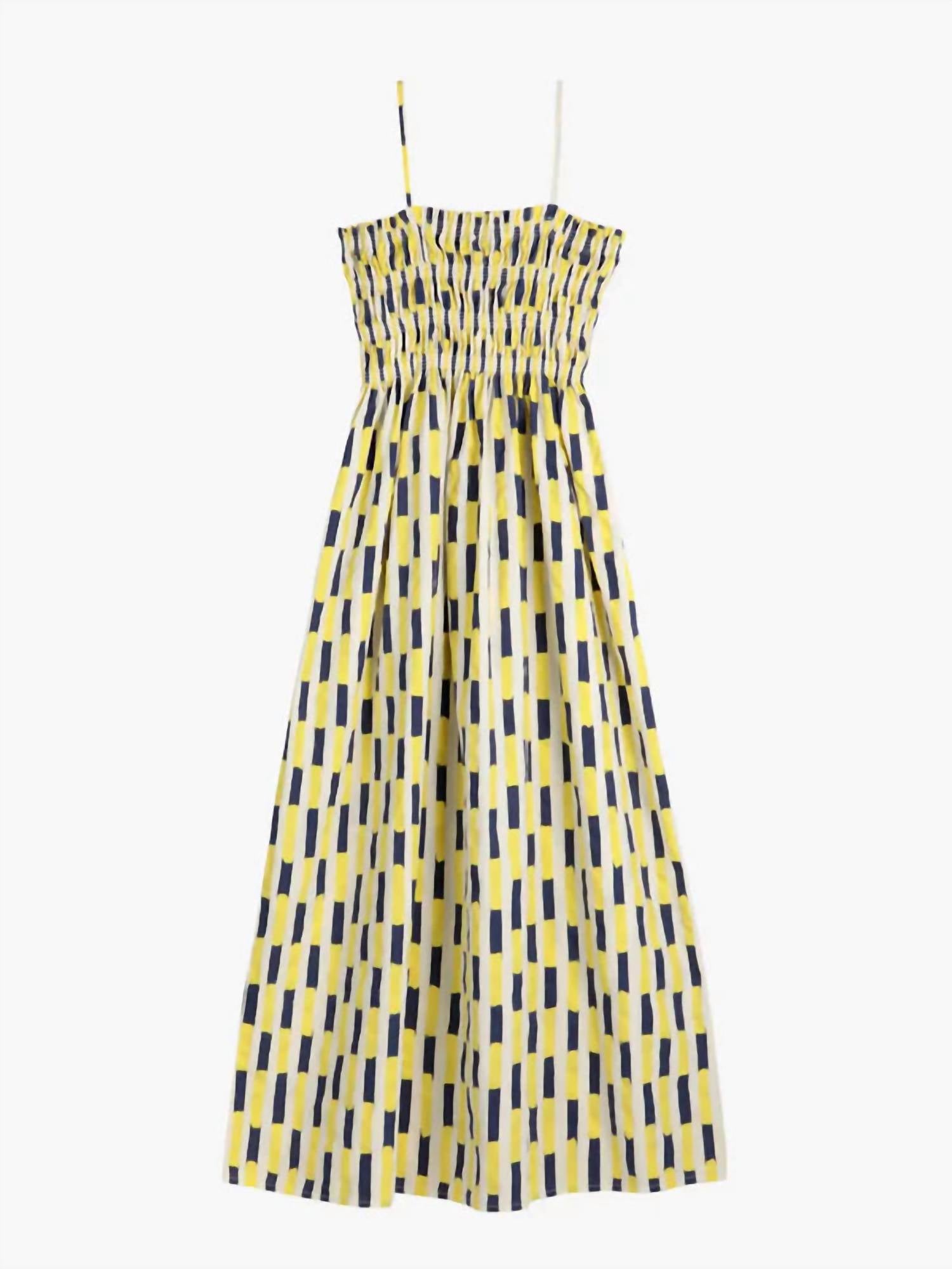 Bobo Choses - Brush Strokes Gathered Bustier Dress