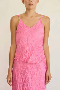 Brazeau Tricot - Crinkle Cami Top