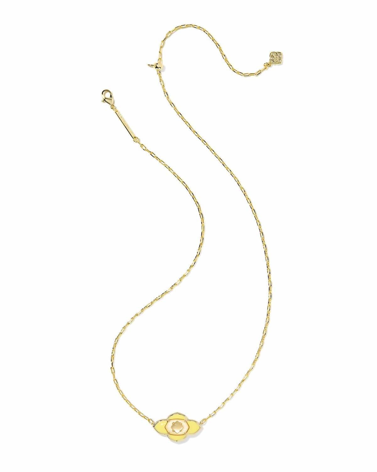 Kendra Scott - Women's Abbie Medallion Short Pendant Necklace
