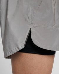 NIKE 2-in-1 Reflective Running Shorts in 1 reflective running shorts in grey - men's shorts - view 5