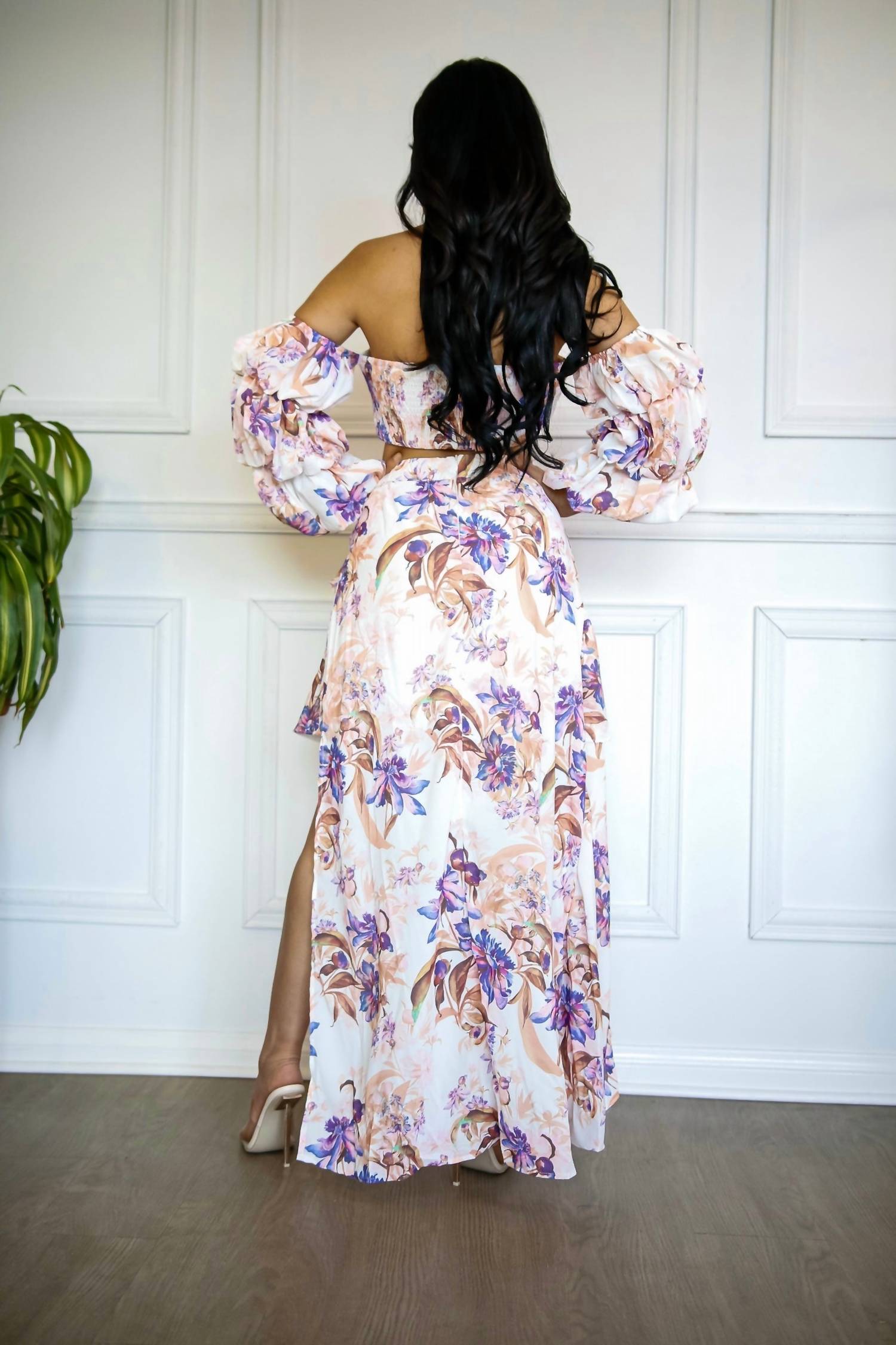 Little Secret Of Mine - Me Amor Maxi Skirt Set with Ruffles