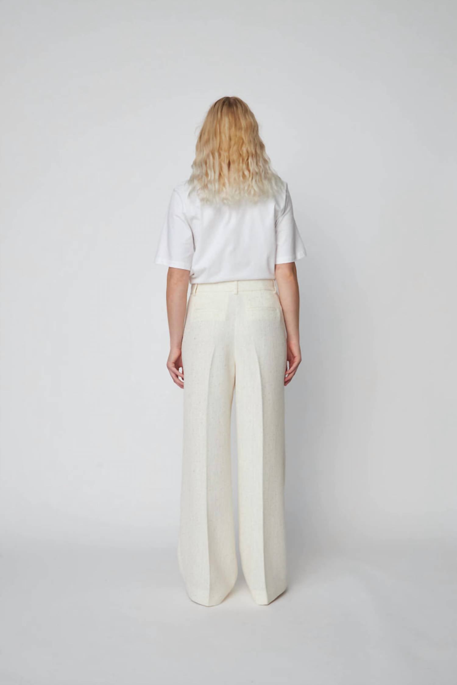 Stella Nova - Wide Leg Boucle Pants