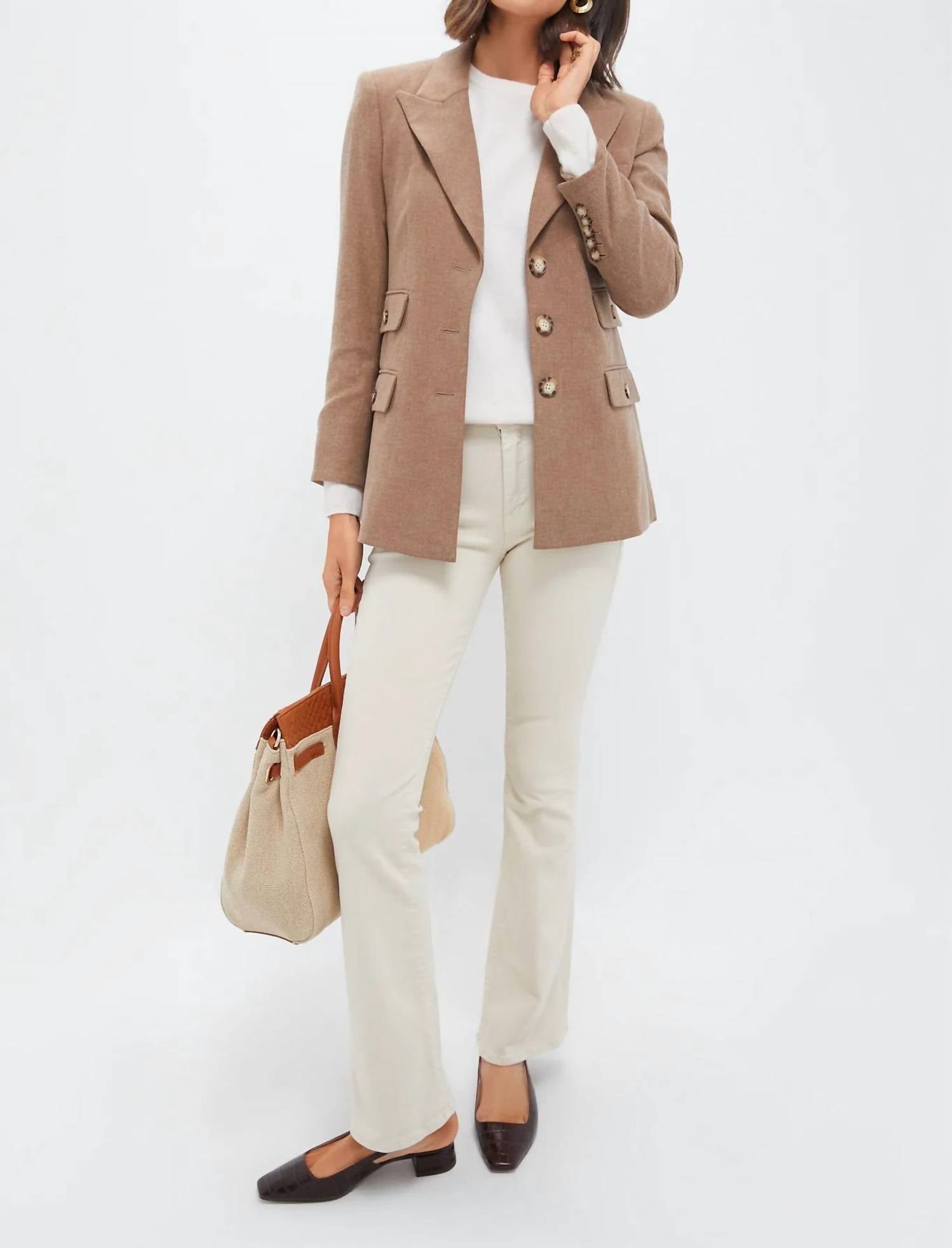 Mother - The Weekender Sneak Flared Mid Rise Jeans