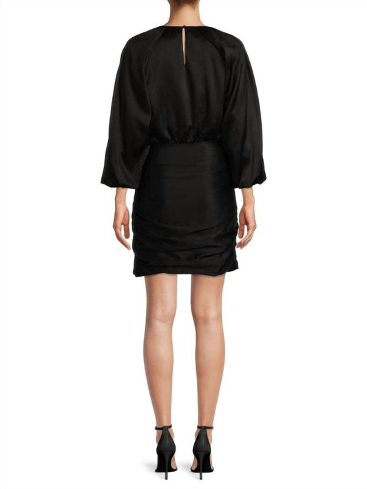 Veronica Beard - Gracelynn Ruched Mini Dress