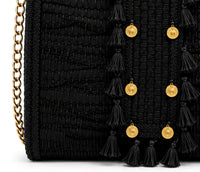 Elektra'S Workshop - Women's Mini Crossbody Tassel Bag