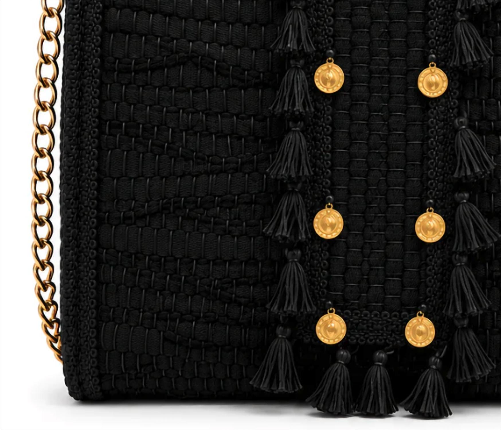 Elektra'S Workshop - Women's Mini Crossbody Tassel Bag