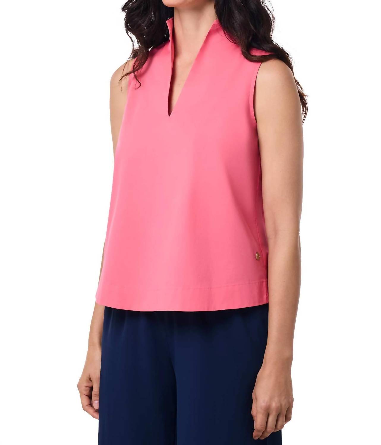 Coolibar - Cape Stand Collar Blouse
