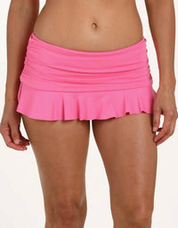 La Blanca - Island Goddess Ruffle Skirted Bottom Bikini