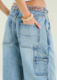 Ser.O.Ya - Bond Denim Relaxed Wide Pants