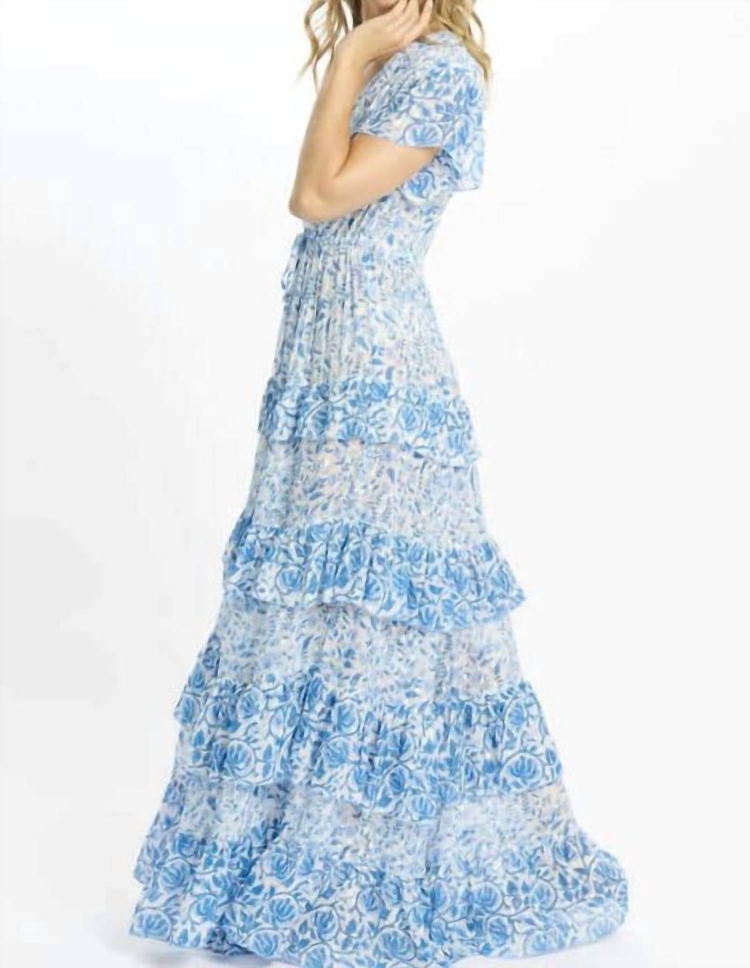 Miss June Paris - Celia Tiered Maxi Dress