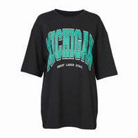 Ambar - Michigan Printed Short Sleeve T-shirt