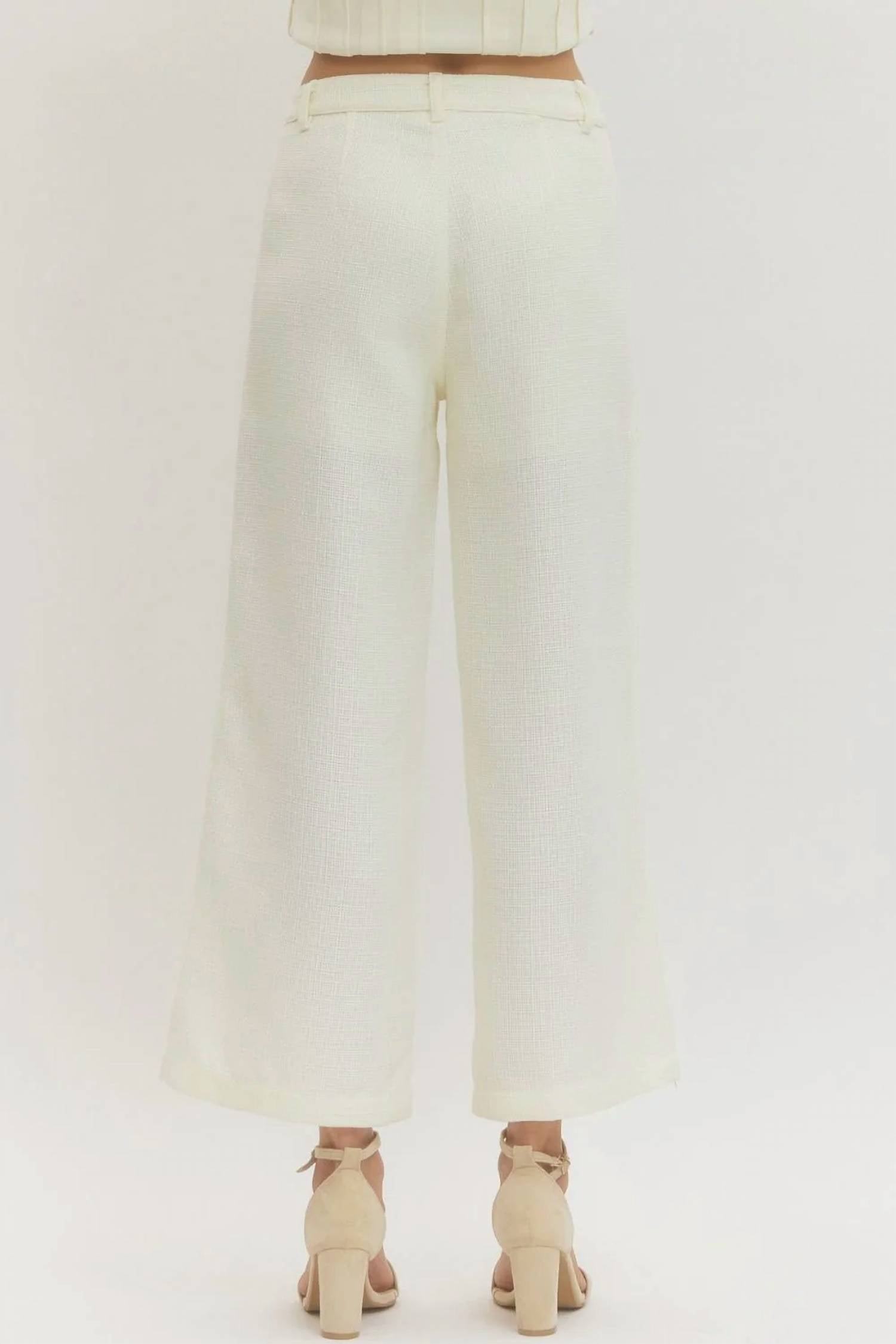 Entro - Best Of Both Worlds Wide Leg Pants