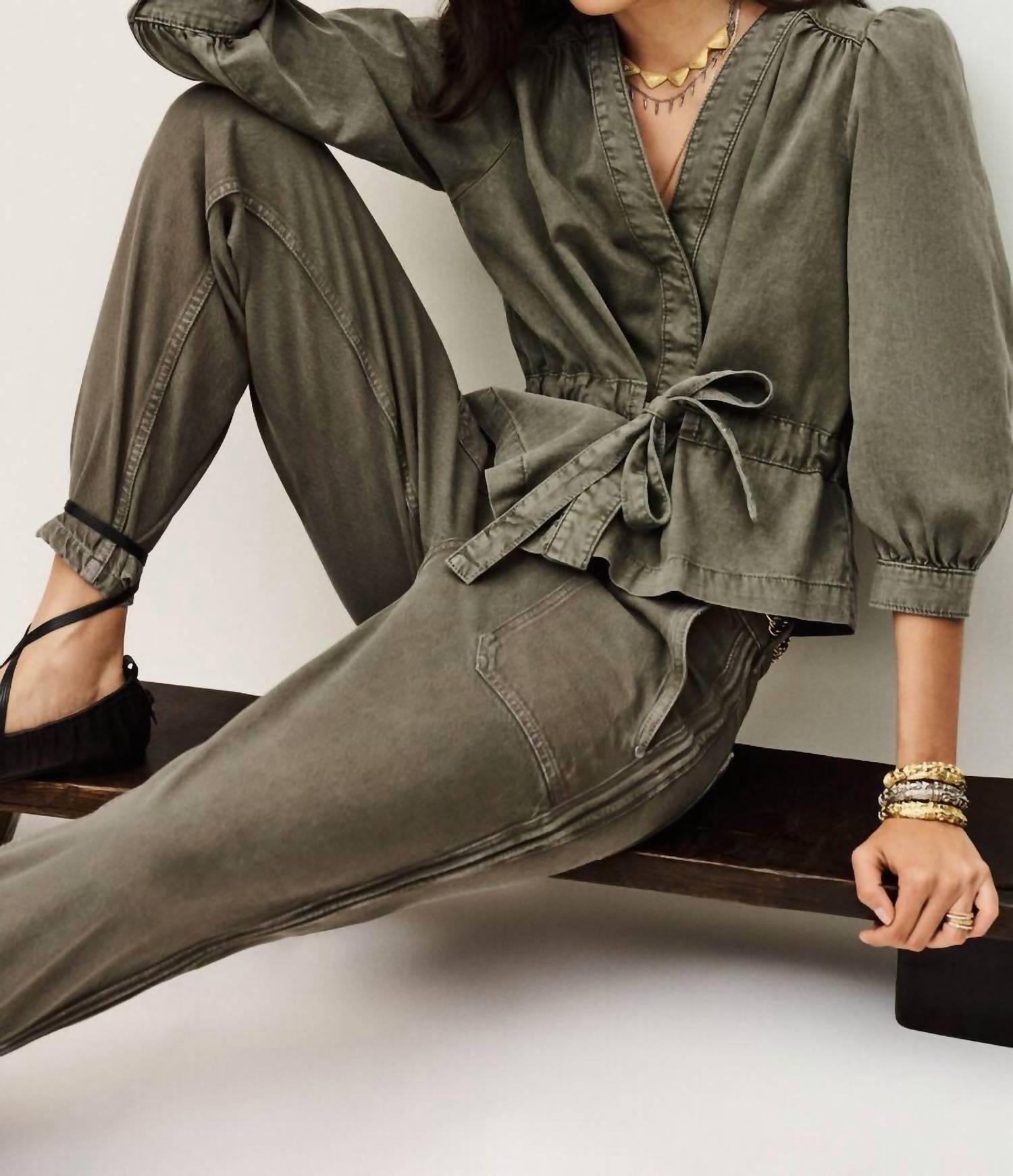 Ba&Sh - Olavina Wrap Top