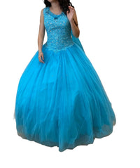 House Of Wu - Scoop Neck Quinceañera Dress