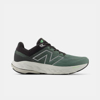 New Balance Men's Fresh Foam X 860v14 Running Shoes in dark juniper black cement grey matter - men's shoe - detail view