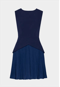 Milly - HADDY PLEATED MINI DRESS