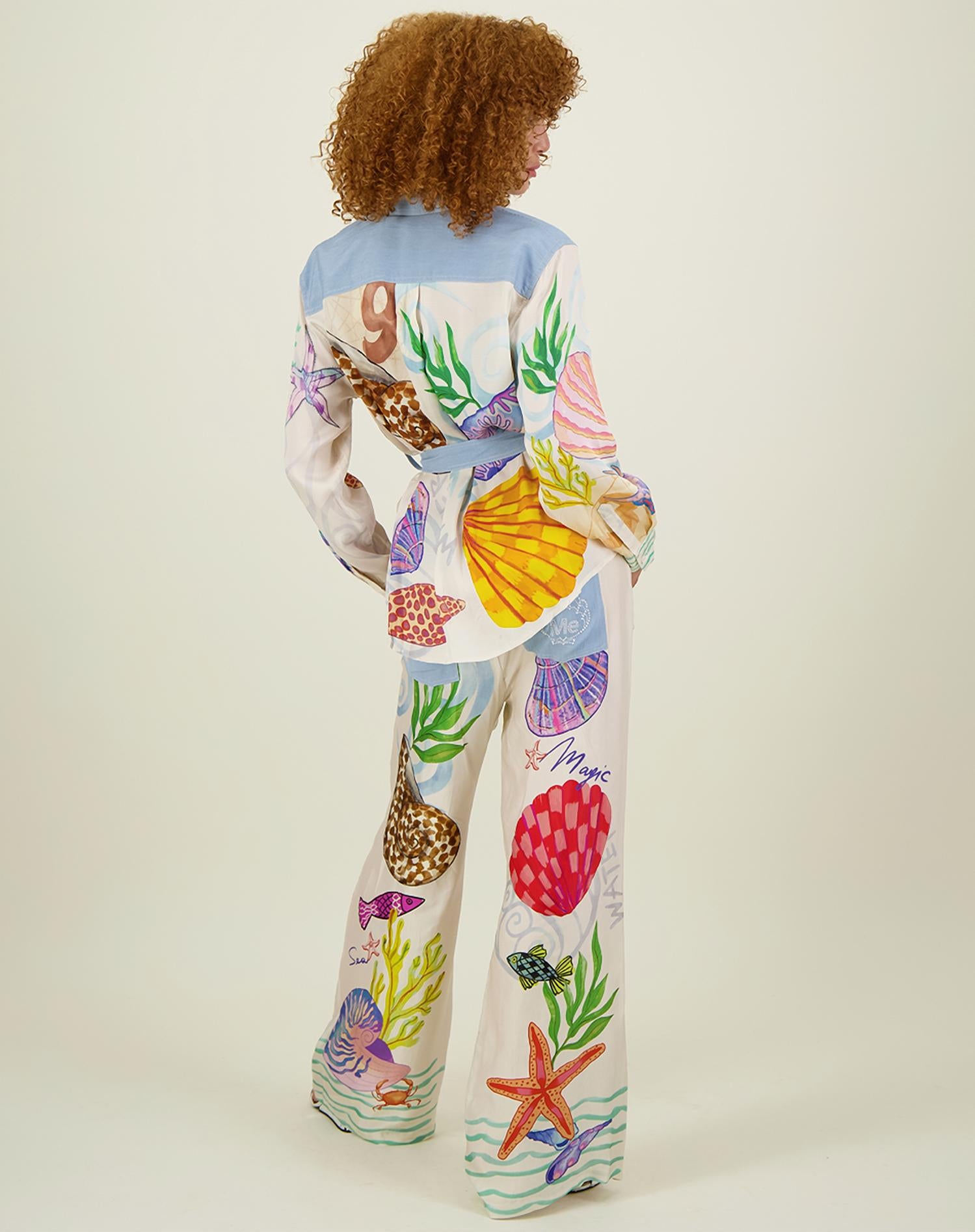 Me369 - Women's Crystal Combined Shirt