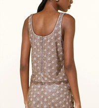 Rotate - Scallop Sequin Top