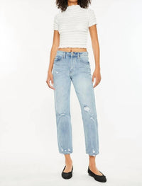 Kancan - High Rise Straight Jean