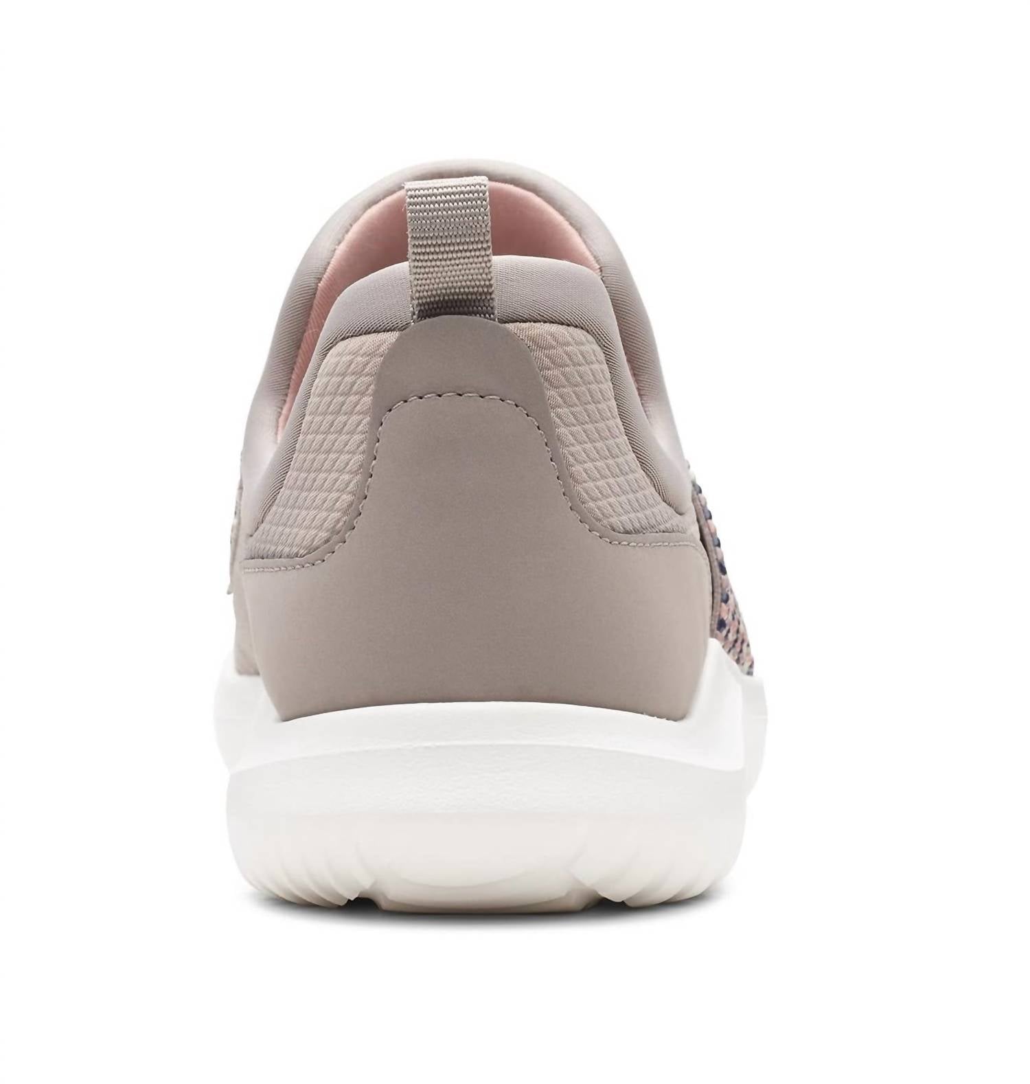 Clarks Women's Nova Way Sneaker in stone combi - women's sneaker - alternate view