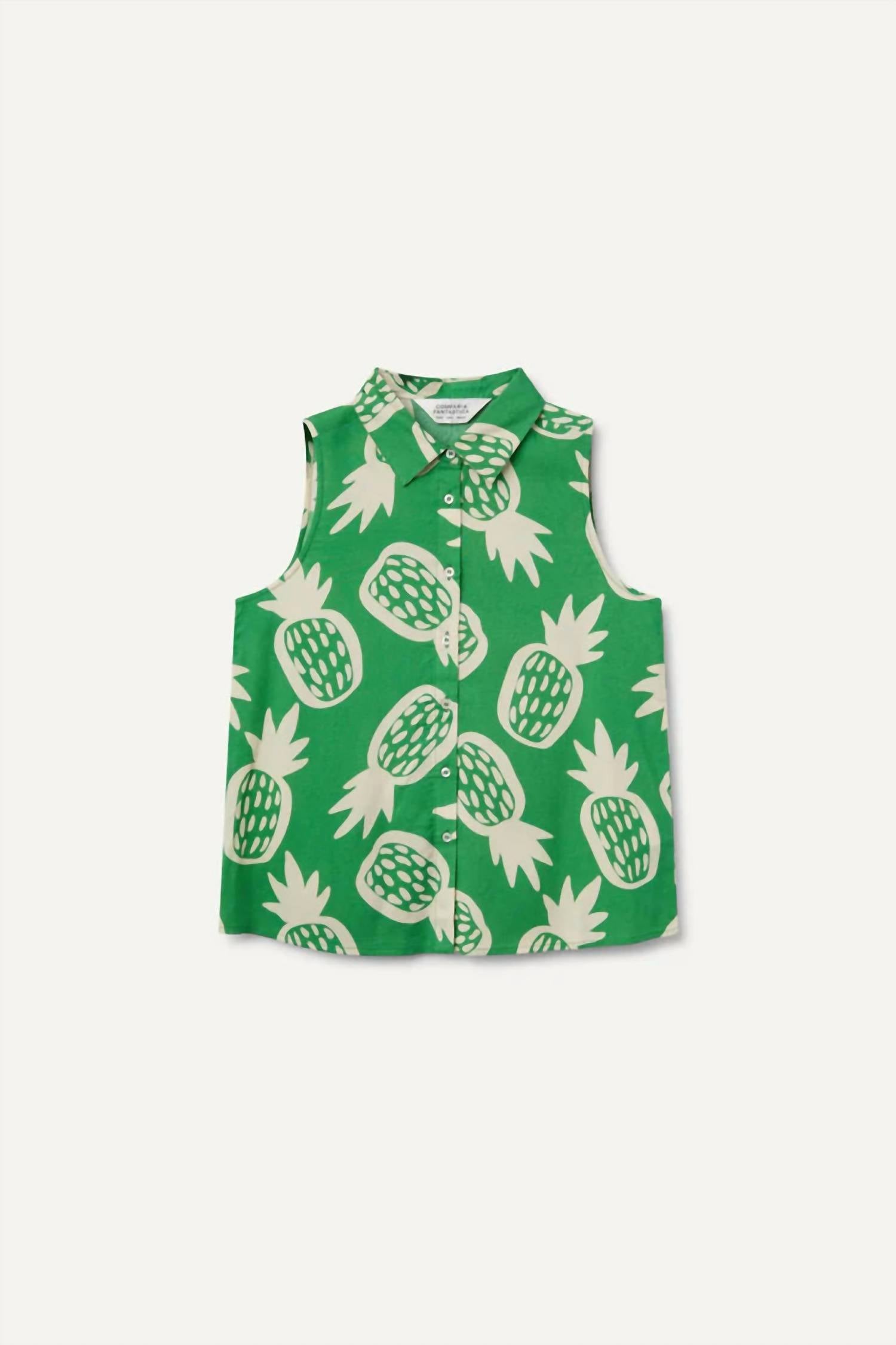 Compania Fantastica - Pineapple Print Shirt