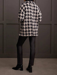 Tribal - Houndstooth Double Breast Coat
