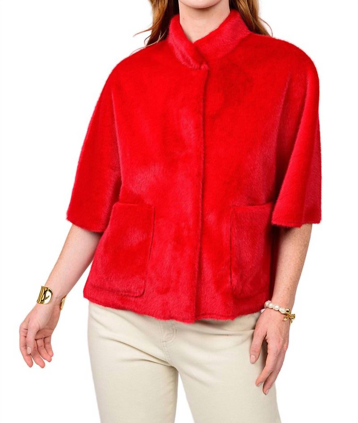 Ivy Jane - Faux Capelet Jacket