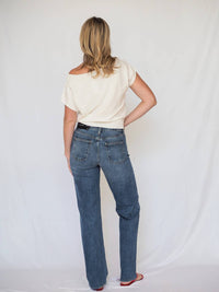 Just Black Denim - Longer Length Straight Jeans