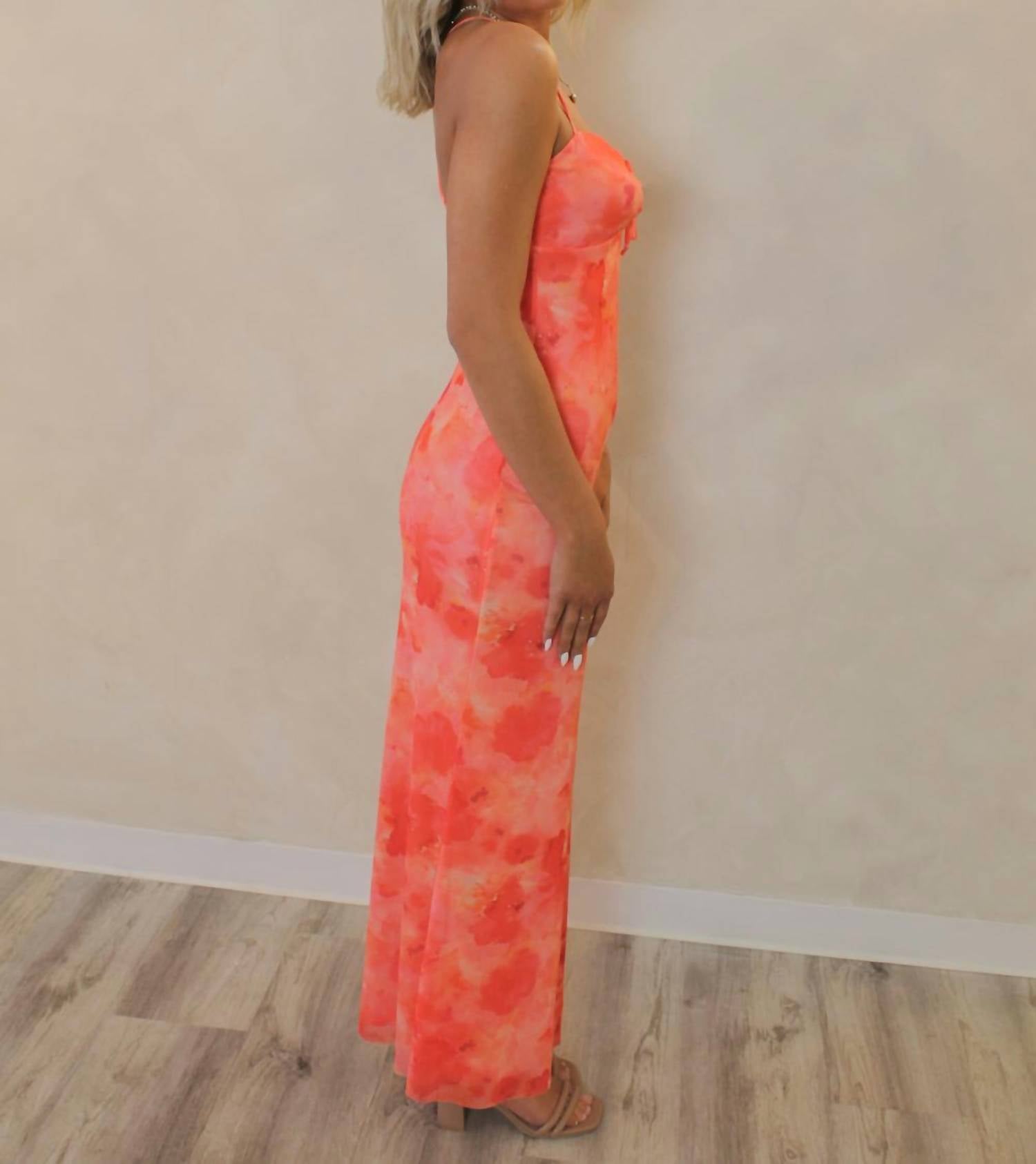 Emory Park - Calypso Mesh Maxi Dress