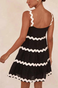 Mayah Overseas - Ric Rac Mini Dress