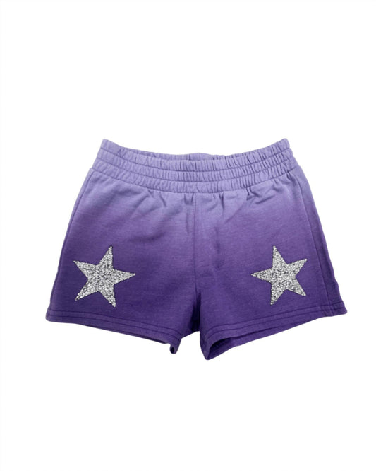 Mia - Girl's Star Sweat Shorts