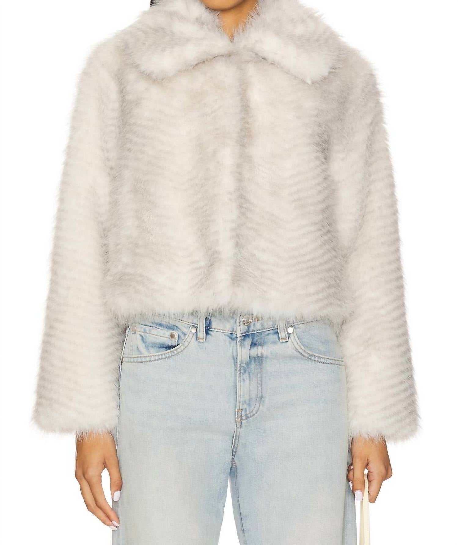 Loveshackfancy - Orlen Faux Fur Jacket