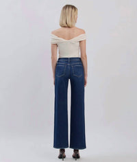 Flying Monkey - High Rise Wide Leg Stretch Jean