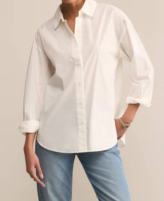 Z Supply - Elevated Poplin Button Up Top