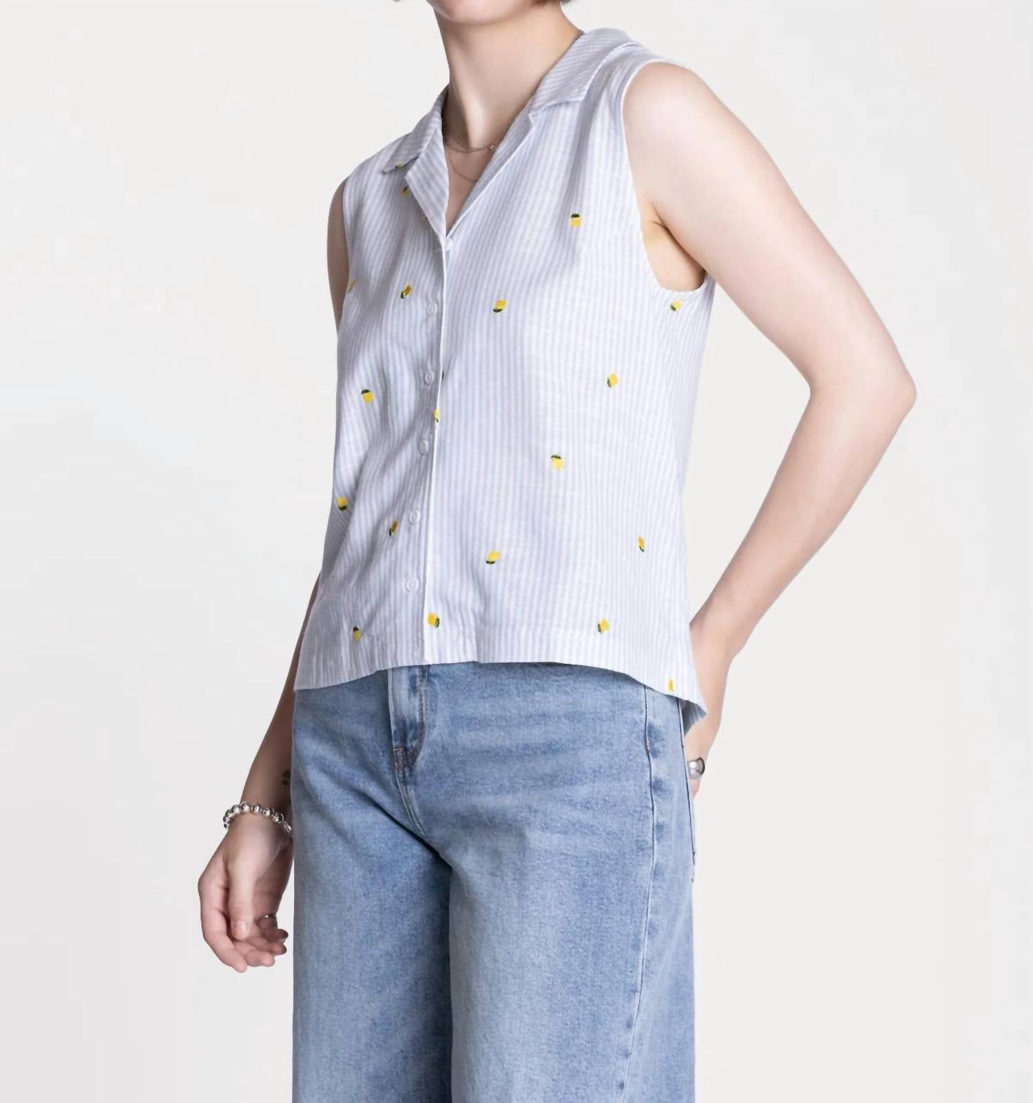 Thread & Supply - Elowyn Collared Top