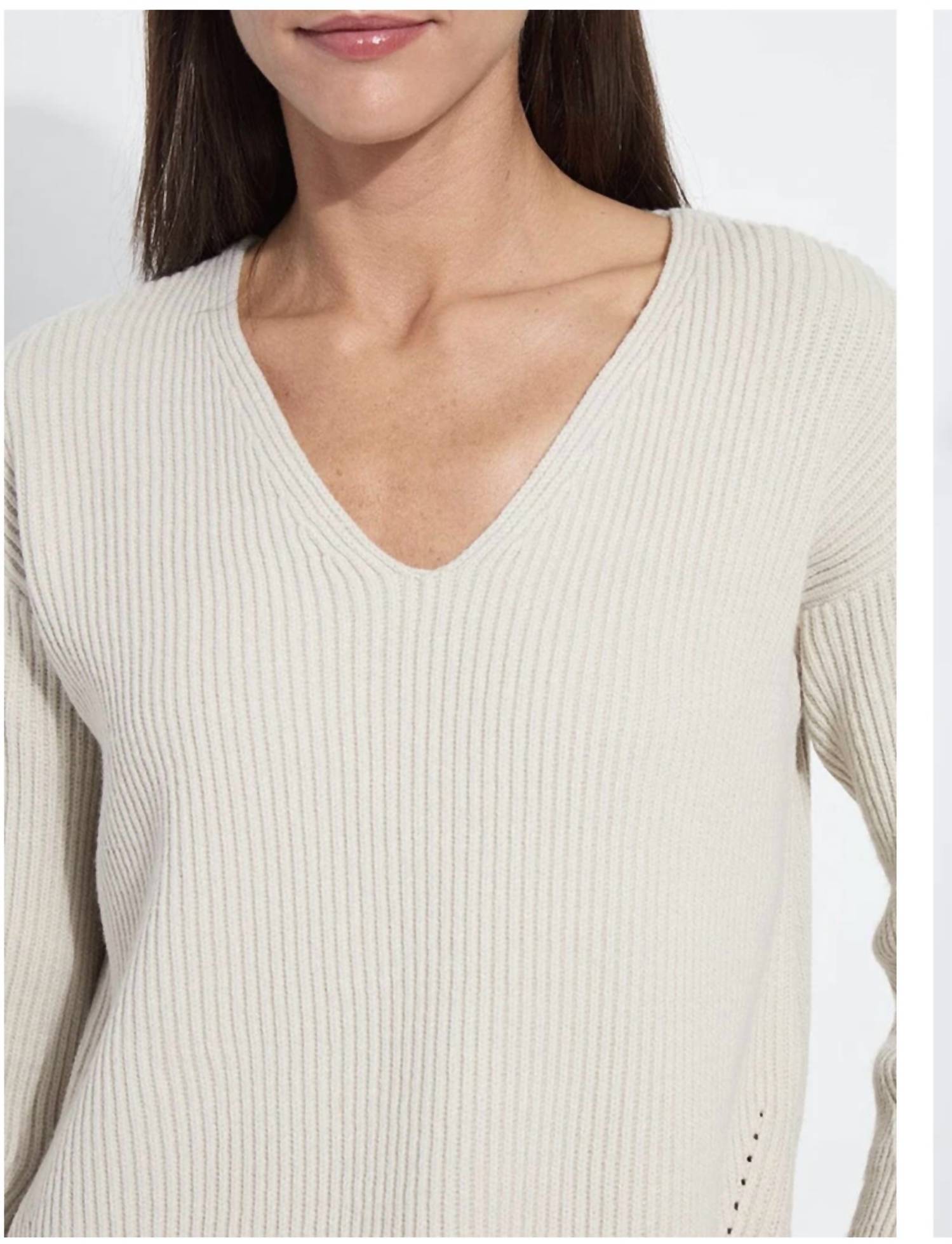 Lysse - XIMENA V-NECK COZY SWEATER