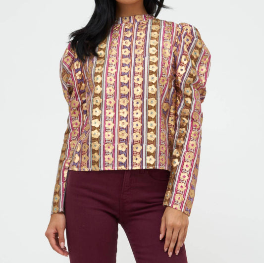 Oliphant - Mock Neck Blouse