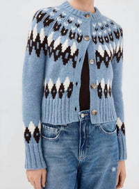 Veronica Beard - Christina Fair Isle Cardigan