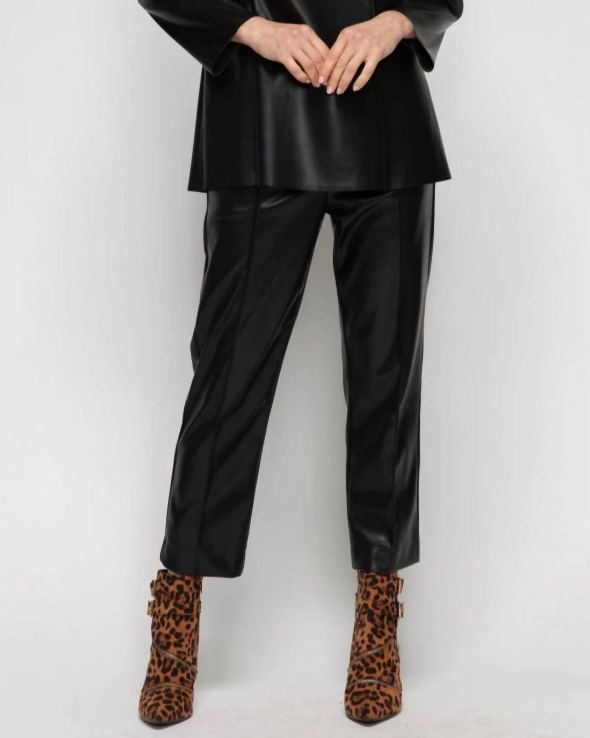Ic Collection - Pintuck Slim Pant