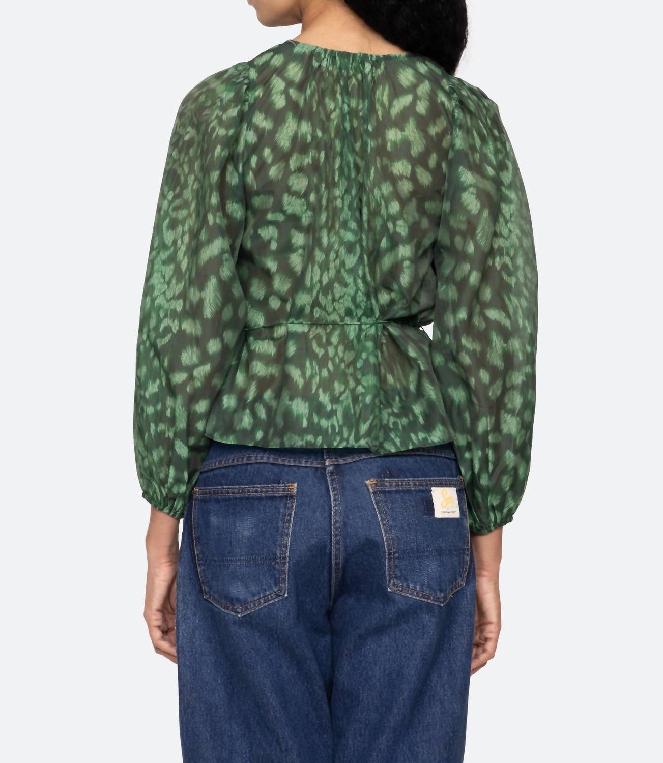 Sea - Claude Print Top