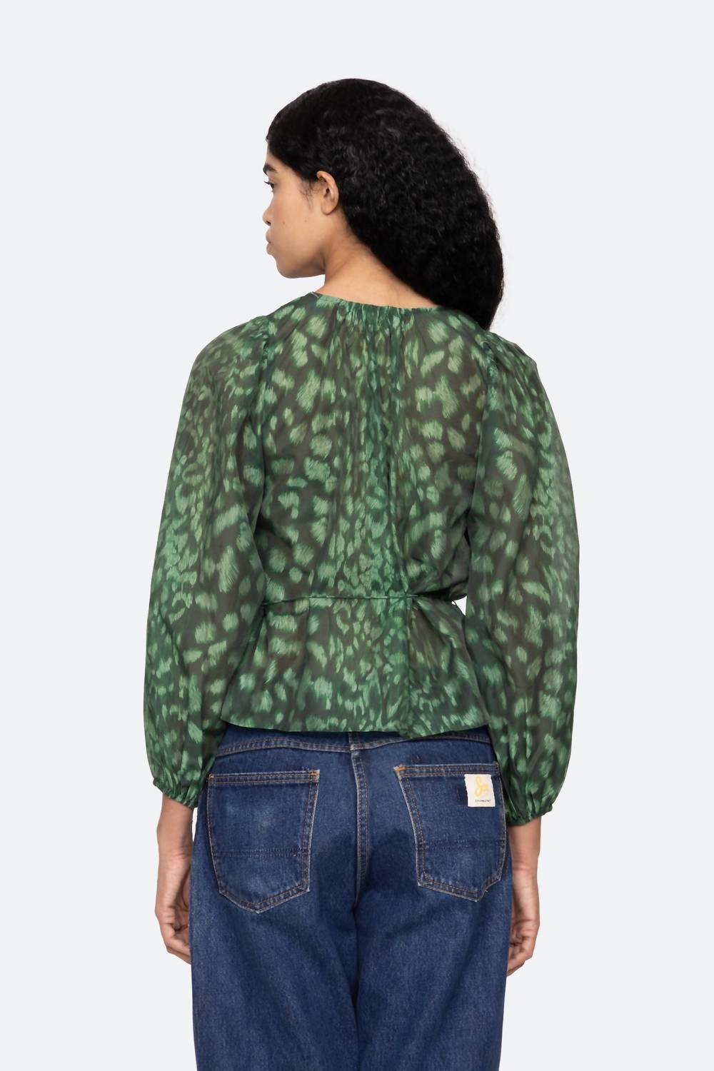 Sea - Claude Print Top