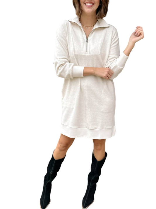 Faherty - Legend Quarter Zip Dress