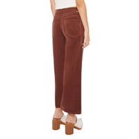 Mother Maven Ankle Corduroy Pants in aztec - women's pants - detail view