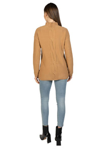 Love Token - Long Sleeve Mock-neck Sweater